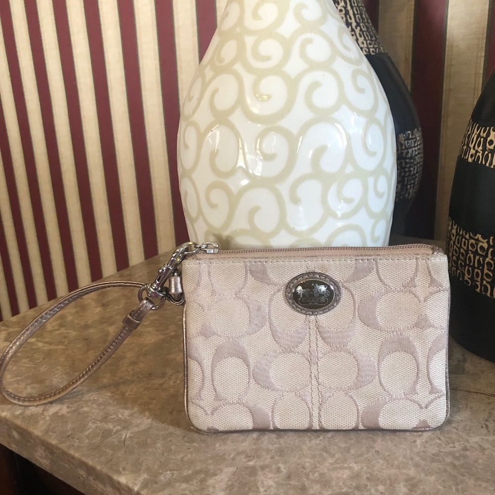 Coach Y2K wristlet early 2000s